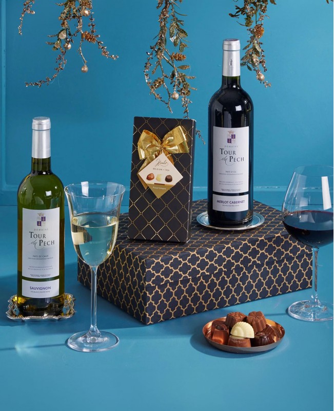 Thank You at Christmas Gift Basket Thank You at Christmas Gift Basket